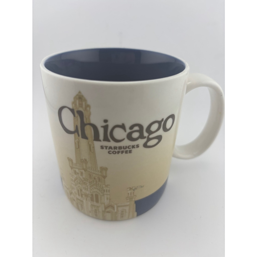 Starbucks Coffee Mug, City Mug, Chicago, 16oz